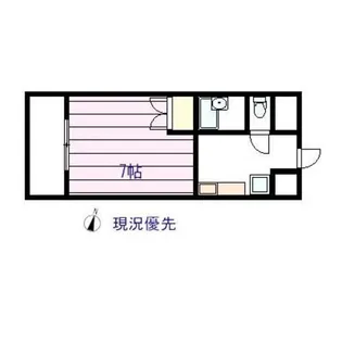 第3滝瀬ビル【3階】の間取り