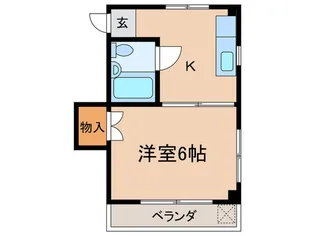 コーポシバタ【2階】の間取り