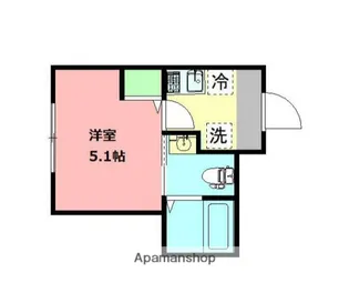 グロワール長尾台町【2階】の間取り