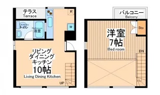 エアーアレイ【2階】の間取り