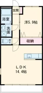 ライフパーク・ミナミ【2階】の間取り