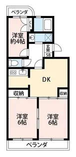 ストークマンション【3階】の間取り