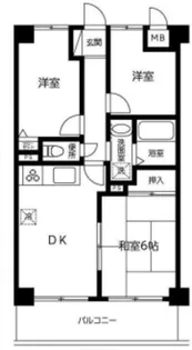 リヴェールさがみ野【2階】の間取り