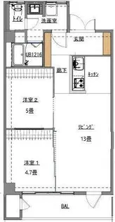 R-BLDG02【2階】の間取り