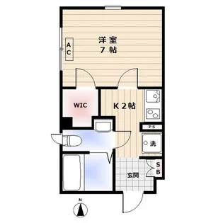 Sol中野坂上【3階】の間取り