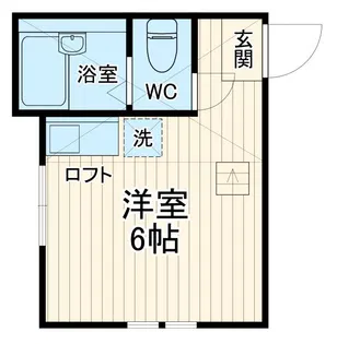 ユナイト追浜ニコラス・モンテーロ【2階】の間取り