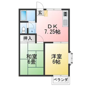 AOBA【2階】の間取り