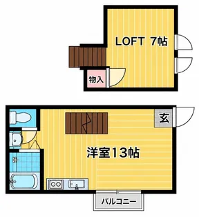 エトワルKII【5階】の間取り