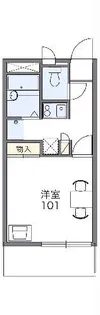 レオパレスイマジン【1階】の間取り
