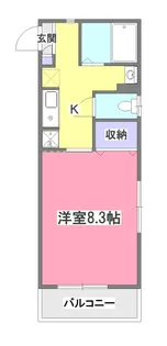 TOMIOハウス【2階】の間取り