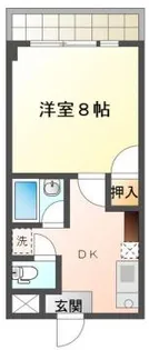 パラツィーナ光南【2階】の間取り