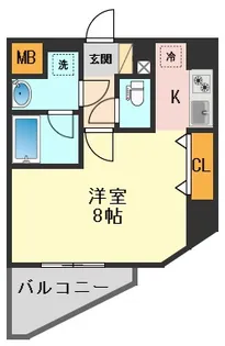 OMNIAFRAME新小岩【5階】の間取り