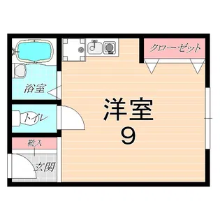 山野ビル【4階】の間取り