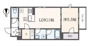 コモド浜田山【1階】の間取り
