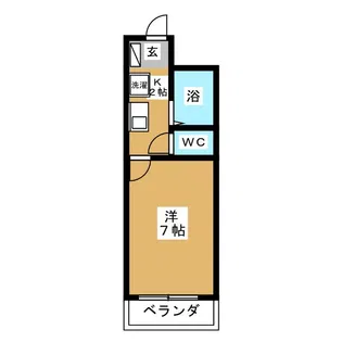 サンモール瑞江【1階】の間取り