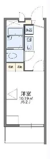 レオパレスたつみ【2階】の間取り