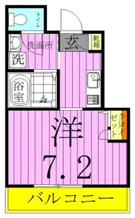 アプリコットガーデン【2階】の間取り