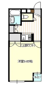コートアルファムーン1【1階】の間取り