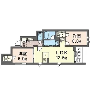 プレミアス【2階】の間取り