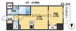 ローズコーポ堺筋本町【5階】の間取り