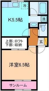 マーベラスA【2階】の間取り