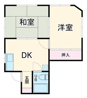 美咲ハイツ【2階】の間取り