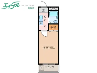 ハーベスト久保【2階】の間取り
