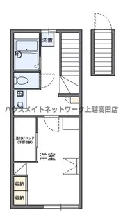 レオパレスGuppy【2階】の間取り