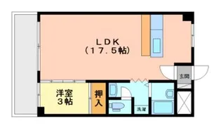 アドライフコーポ【3階】の間取り