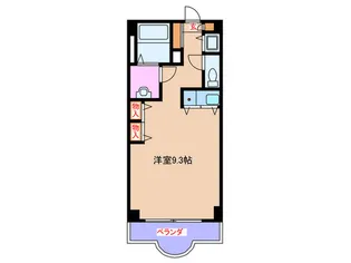 シュエット吉本【4階】の間取り