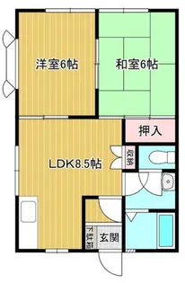 神奈川県藤沢市川名1【アパート】の間取り