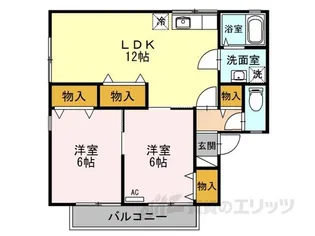 セピアコート【2階】の間取り