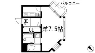 THE STANHOPE21【1階】の間取り