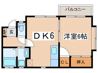 コ-ポカトレア【2階】の間取り
