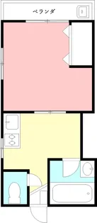 東京都中野区大和町4【アパート】の間取り