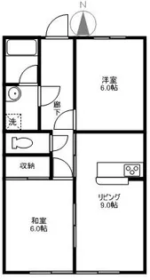 リエス小山間々田【1階】の間取り
