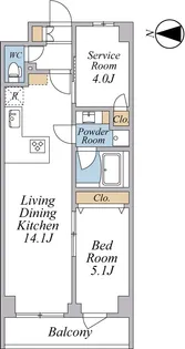 SPコート榎町【3階】の間取り