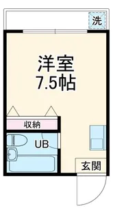 メゾン・ド・ブラン東海大学前A【1階】の間取り