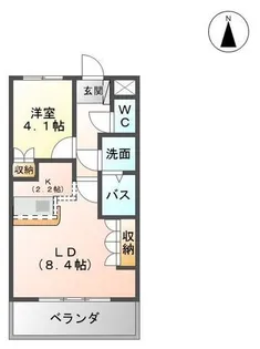 エルマルム【2階】の間取り