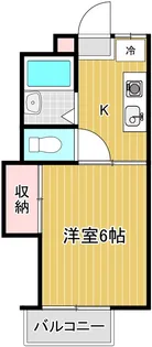 東京都三鷹市上連雀7【アパート】の間取り