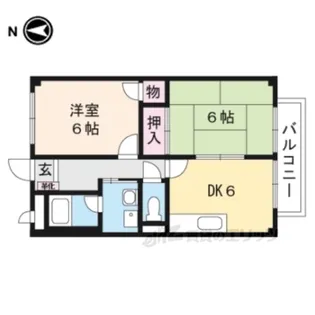 メゾングランピア【1階】の間取り