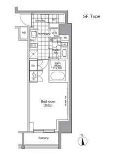 東京都江東区深川2【マンション】の間取り