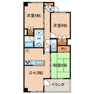 Sejour728【5階】の間取り