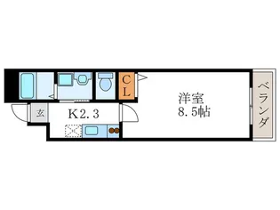 MESA VERDE 西陣の間取り