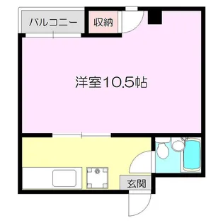 リアライズ新大阪駅東【3階】の間取り