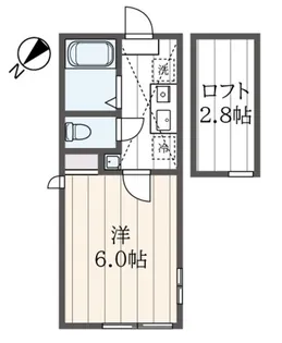 コリーナ羽沢【2階】の間取り