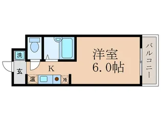 パルティ-ル御陵【2階】の間取り