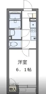 神奈川県横浜市緑区北八朔町【アパート】の間取り
