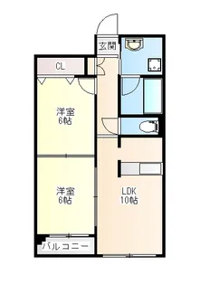 宮城県仙台市青葉区上杉4【マンション】の間取り