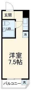 メゾン藤波【1階】の間取り